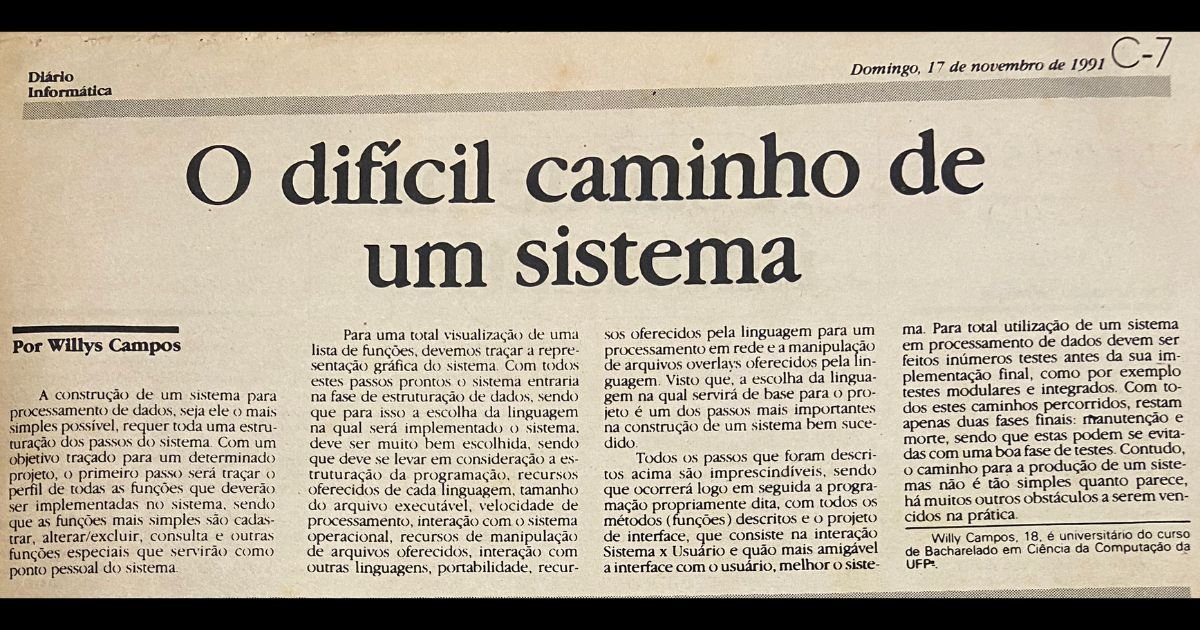 O difícil caminho de um sistema, na era da IA